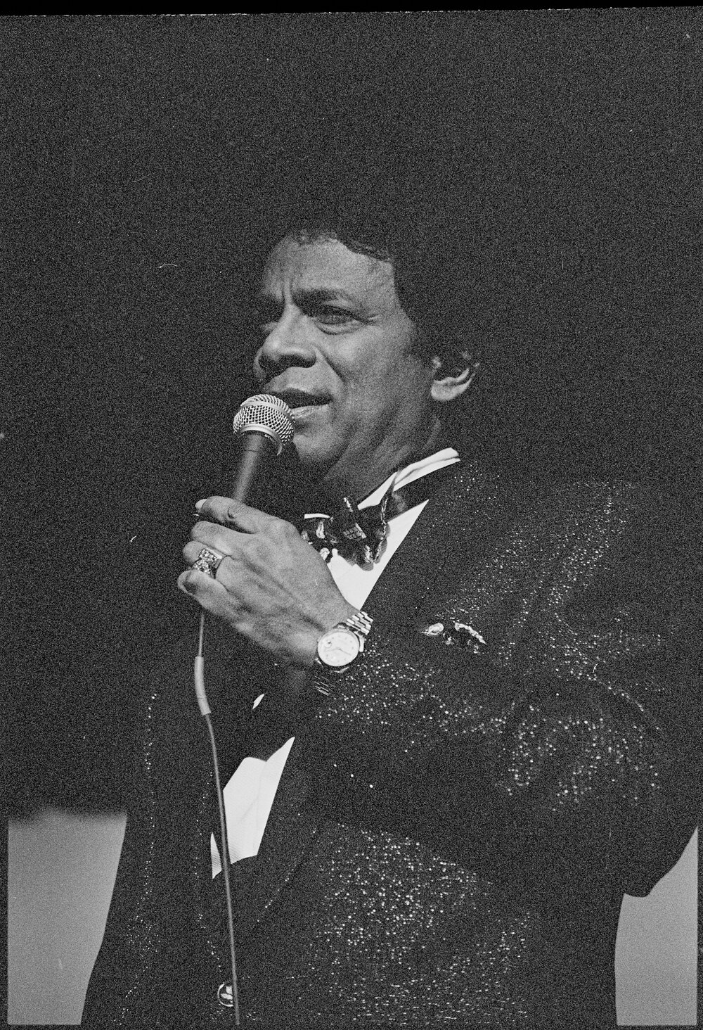 Kamahl performing at the Ipswich Civic Centre, Ipswich, August 1994