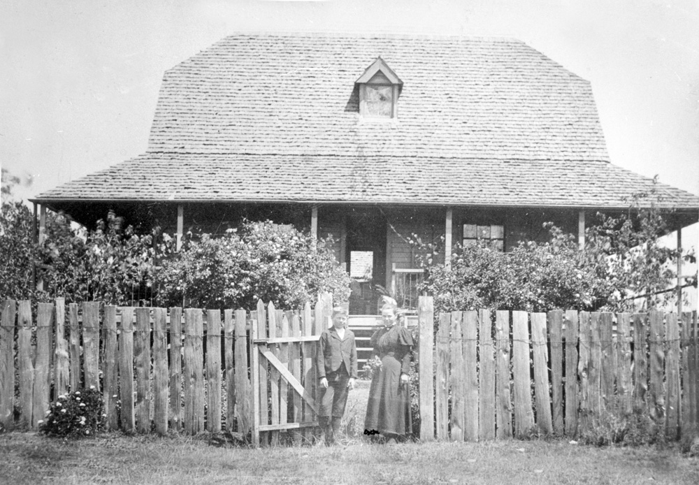 Zerner family home in Walloon, Ipswich, 1900