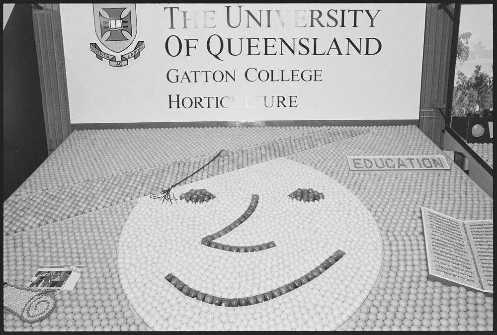 The University of Queensland Gatton College Horticulture display, Royal Queensland Show (Ekka), Brisbane Showgrounds, Brisbane, 18th August 1994