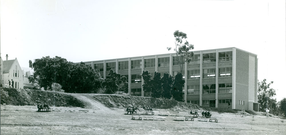 Centenary classroom block, Ipswich Grammar School, Ipswich, 1962