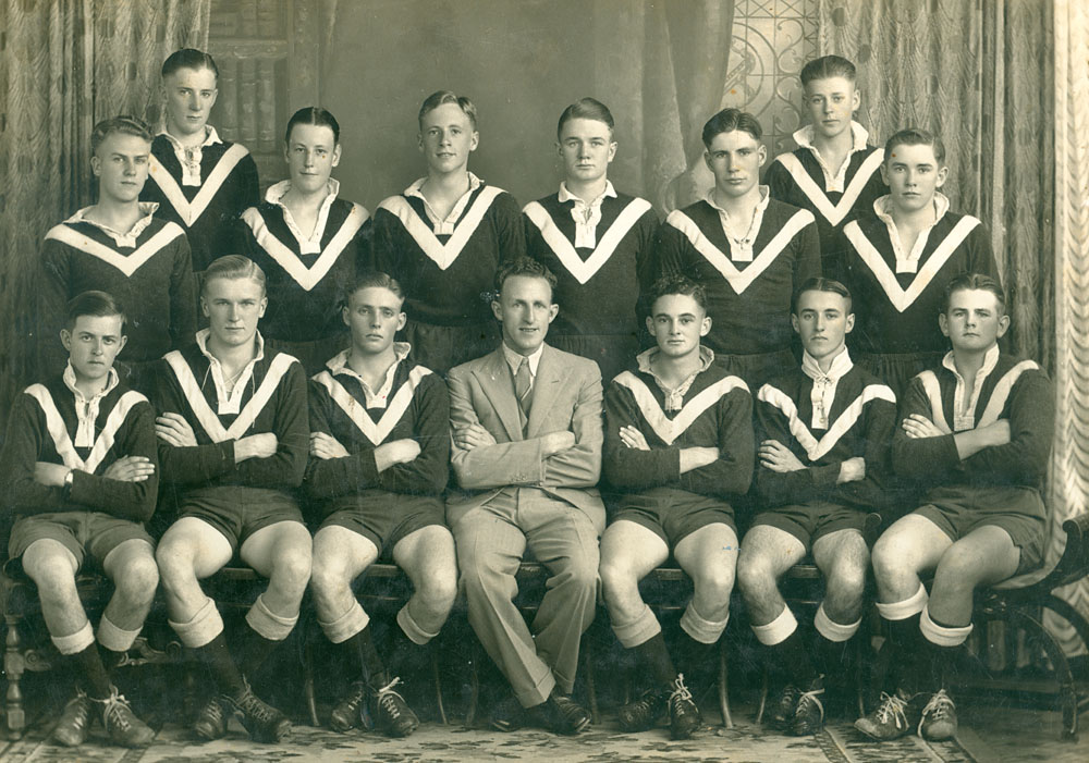 Ipswich Grammar School, 1st XV Rugby Union Team, Ipswich, 1936
