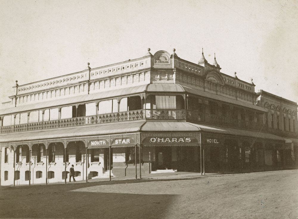 North Star Hotel, corner Ellenborough and Brisbane Streets, Ipswich, c.1909