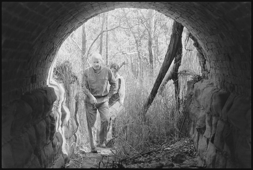 Unidentified sandstone culvert, Ipswich area, August 1994