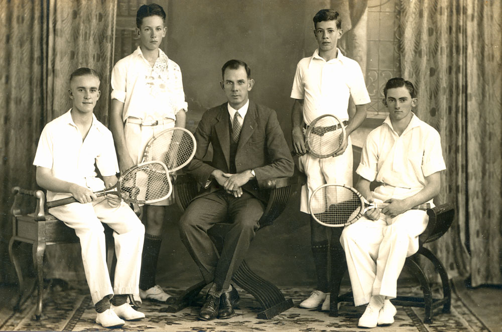 Ipswich Grammar School Tennis Team, Ipswich, 1936