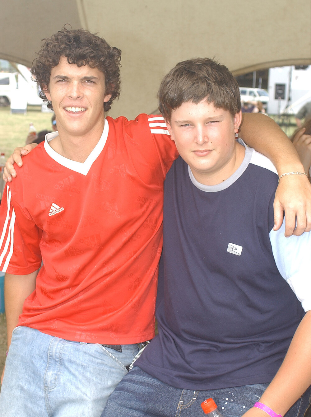Harry Gale and Jed Theu from Bellingen NSW at Sonfest, Ipswich, 20th January 2005