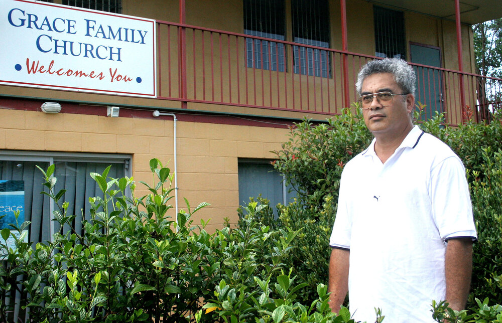 Pr Francis O'Brien at the Grace Family Church, Greenbank, Ipswich, 22nd January 2005
