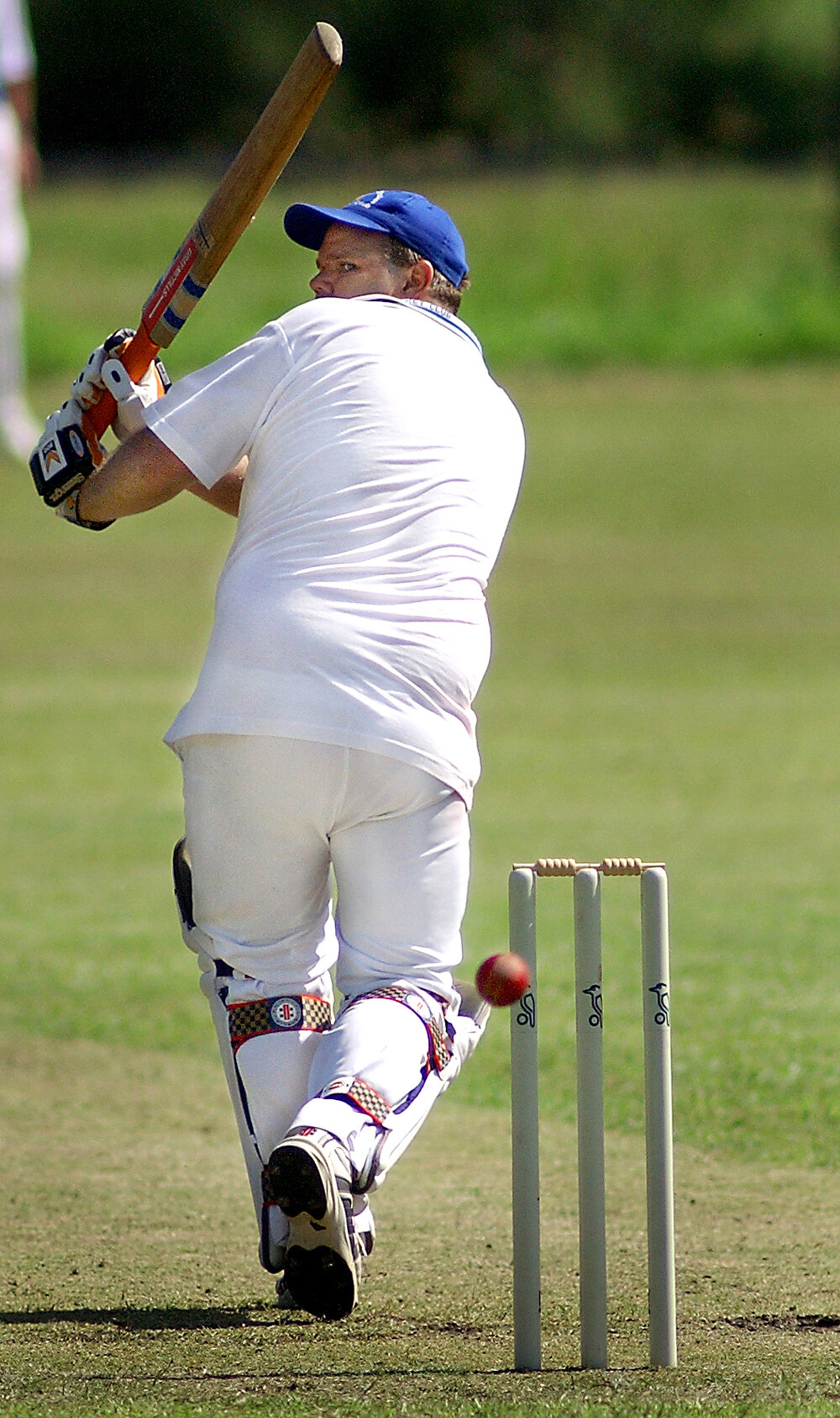 Strollers batter in Cricket match, Ipswich, 23rd January 2005