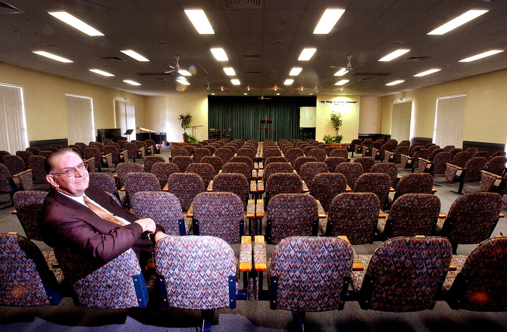 Brian Clarke from the Jehovah's Witnesses, Ipswich, 31st January 2005