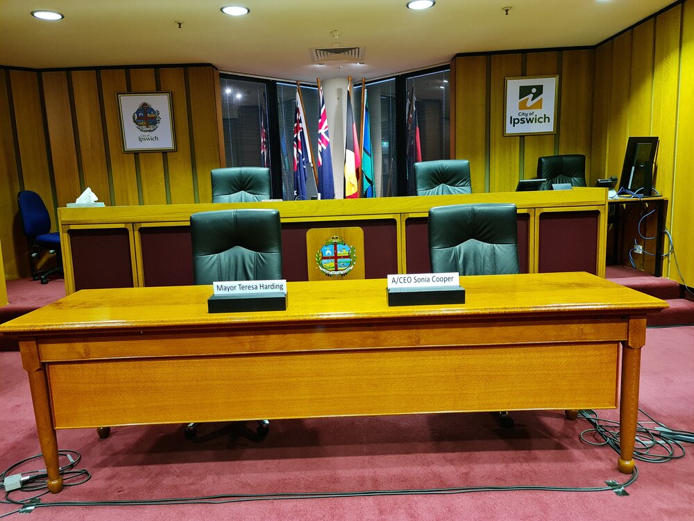 Council Chambers, Ipswich Council Administration Building, South Street, 2021