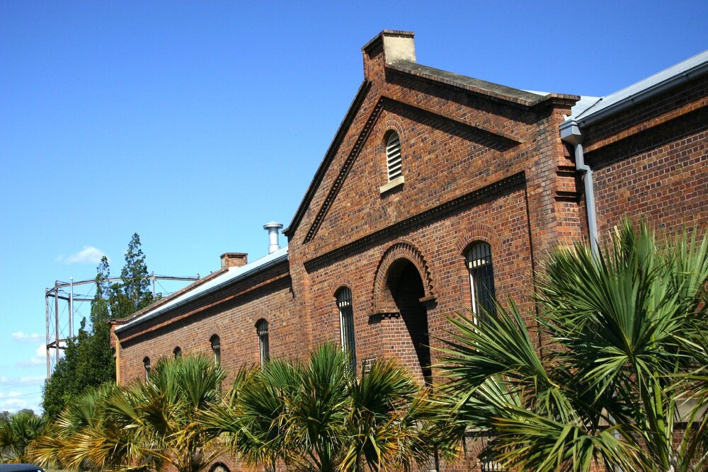Former Railway Workshops Tarpaulin Shed, The Terrace, North Ipswich, September 2004