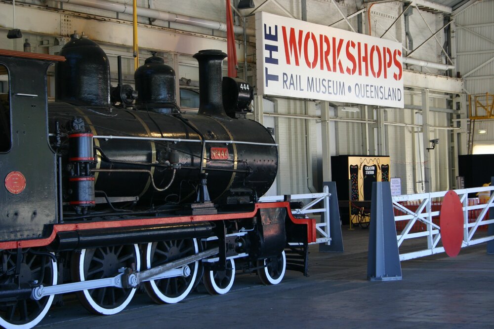The Workshops Rail Museum (Queensland Museum), North Ipswich, September 2004