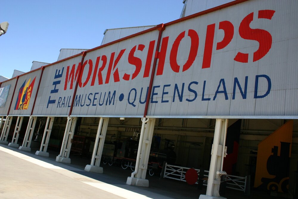The Workshops Rail Museum (Queensland Museum), North Ipswich, September 2004