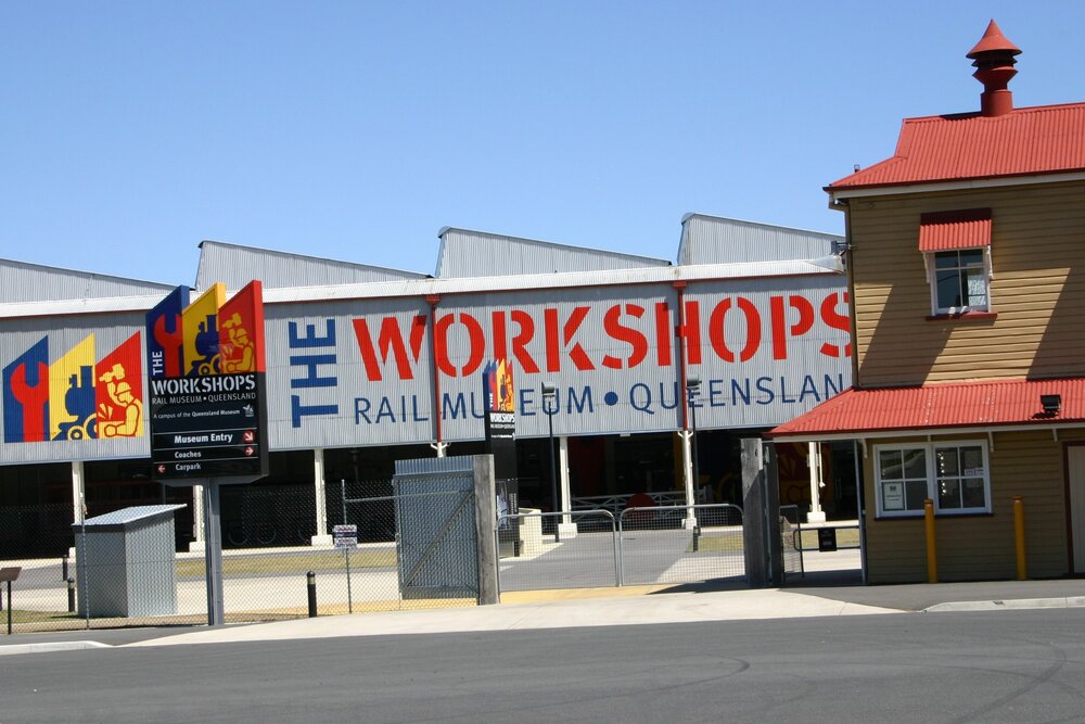 The Workshops Rail Museum (Queensland Museum), North Ipswich, September 2004