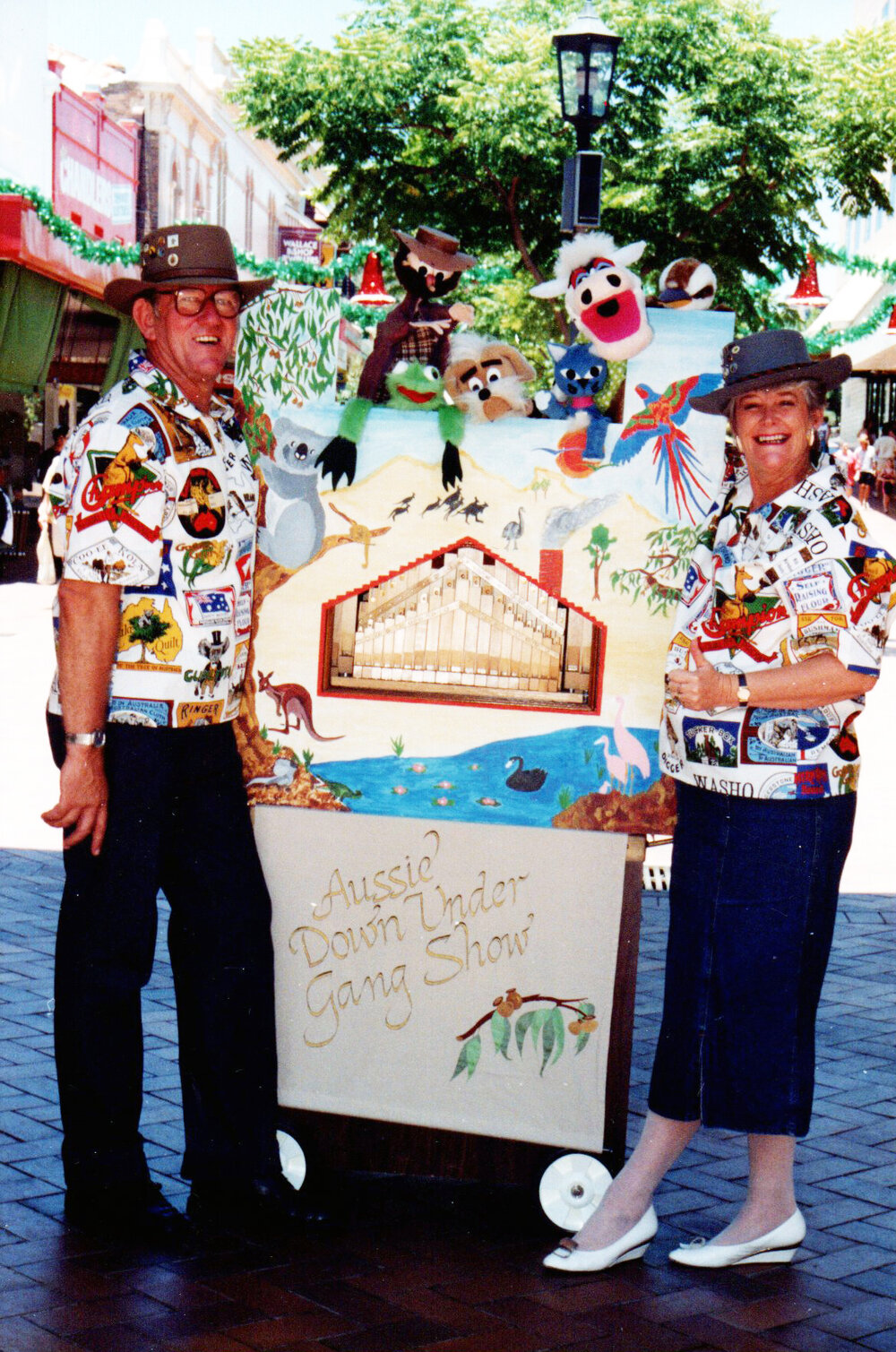 Aussie Down Under Gang Show, in the Ipswich Mall, Nicholas Street, c.1990