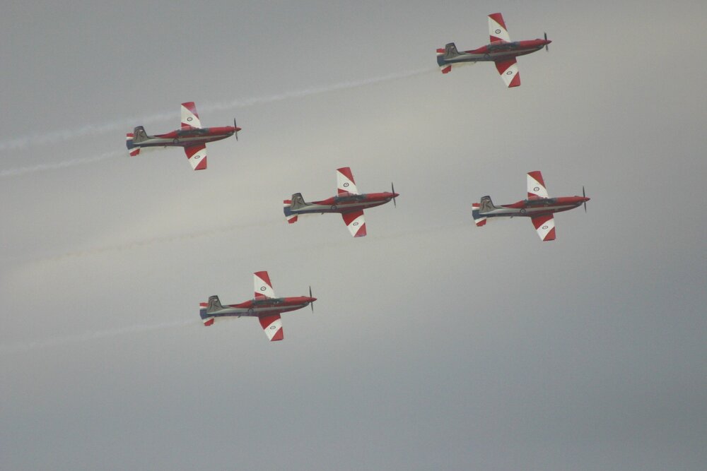 RAAF Roulettes, RAAF Air Show, RAAF Base Amberley, Ipswich, 2004