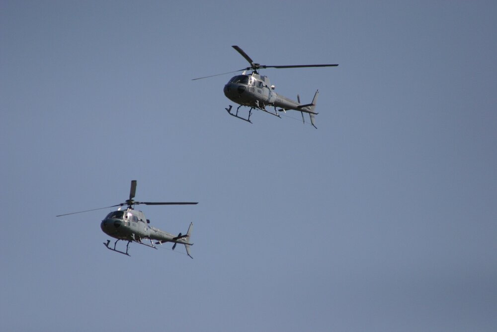 Helicopters at the Air Show, RAAF Base Amberley, Ipswich, October 2004