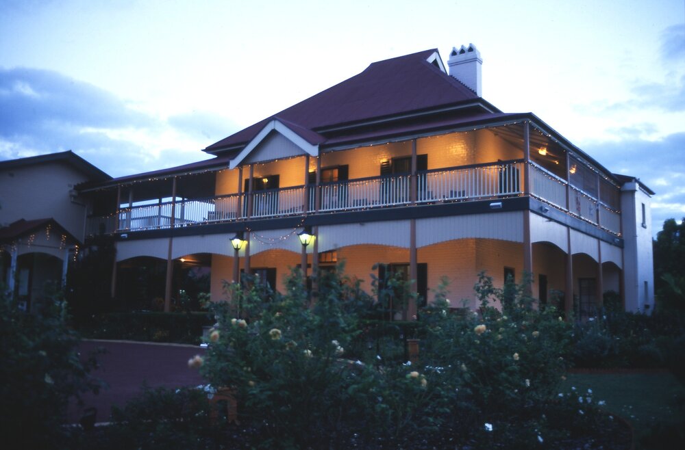 Booval House at dusk, Booval, Ipswich, 2006