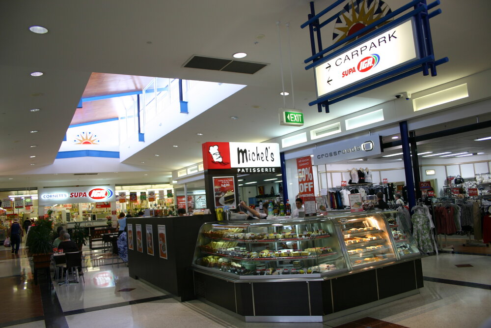 Interior of Brassall Shopping Centre, Brassall, Ipswich, September 2006