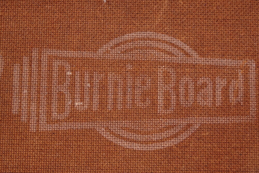 Burnie Board brand on manufactured hardboard, Ipswich area, January 2018