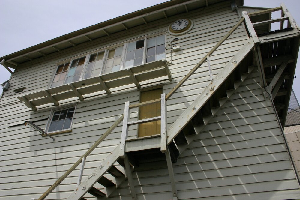 Former railway Signal Box, Ipswich, September 2004