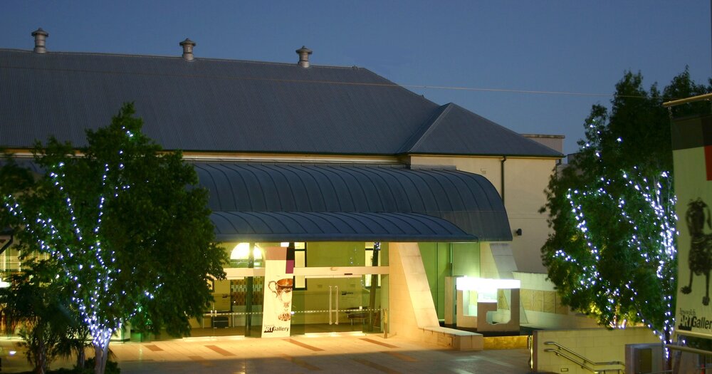 Entrance to Ipswich Art Gallery, Nicholas Street, Ipswich, 2006