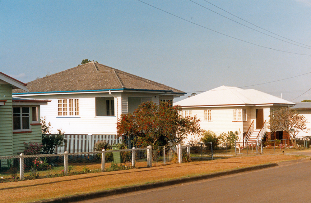 Bostock Street, Nos. 14 and 16,  Newtown, Ipswich, 1991