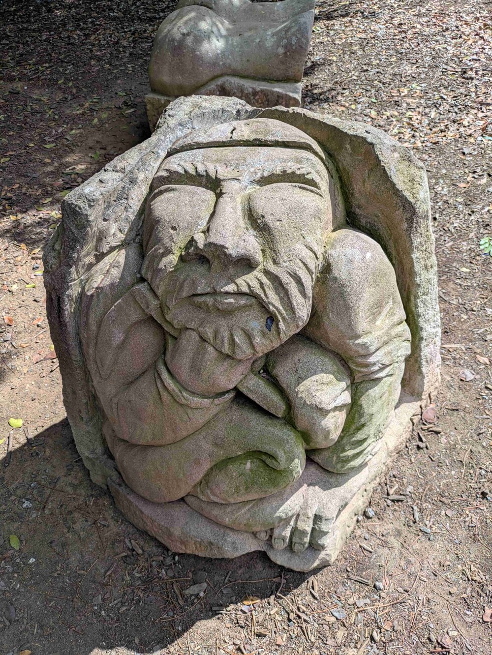 Miner Emerging, by Mardi Kearney, Queens Park, Ipswich, installed 1994