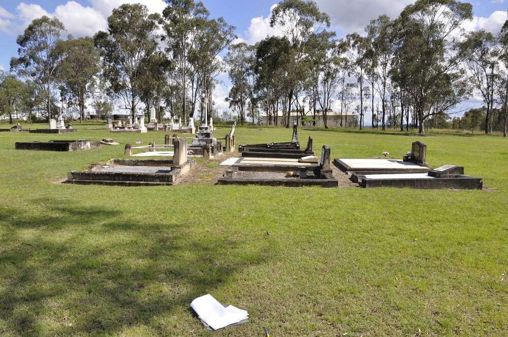 Stone Quarry Cemetery Catholic section, Jeebropilly, 2010