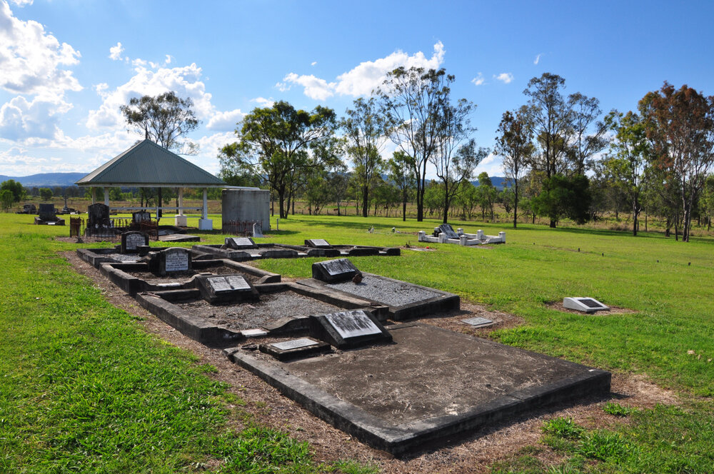 Stone Quarry Cemetery Baptist section, Jeebropilly, 2010