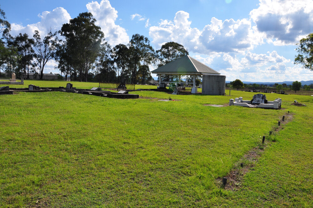 Stone Quarry Cemetery Baptist section, Jeebropilly, 2010