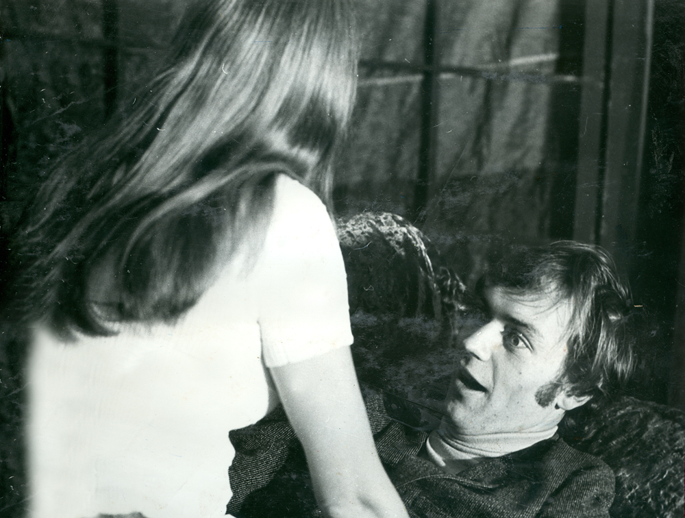 Scene from 'Shock Tactics' by John Dole, performed by Ipswich Little Theatre, Ipswich, 1973