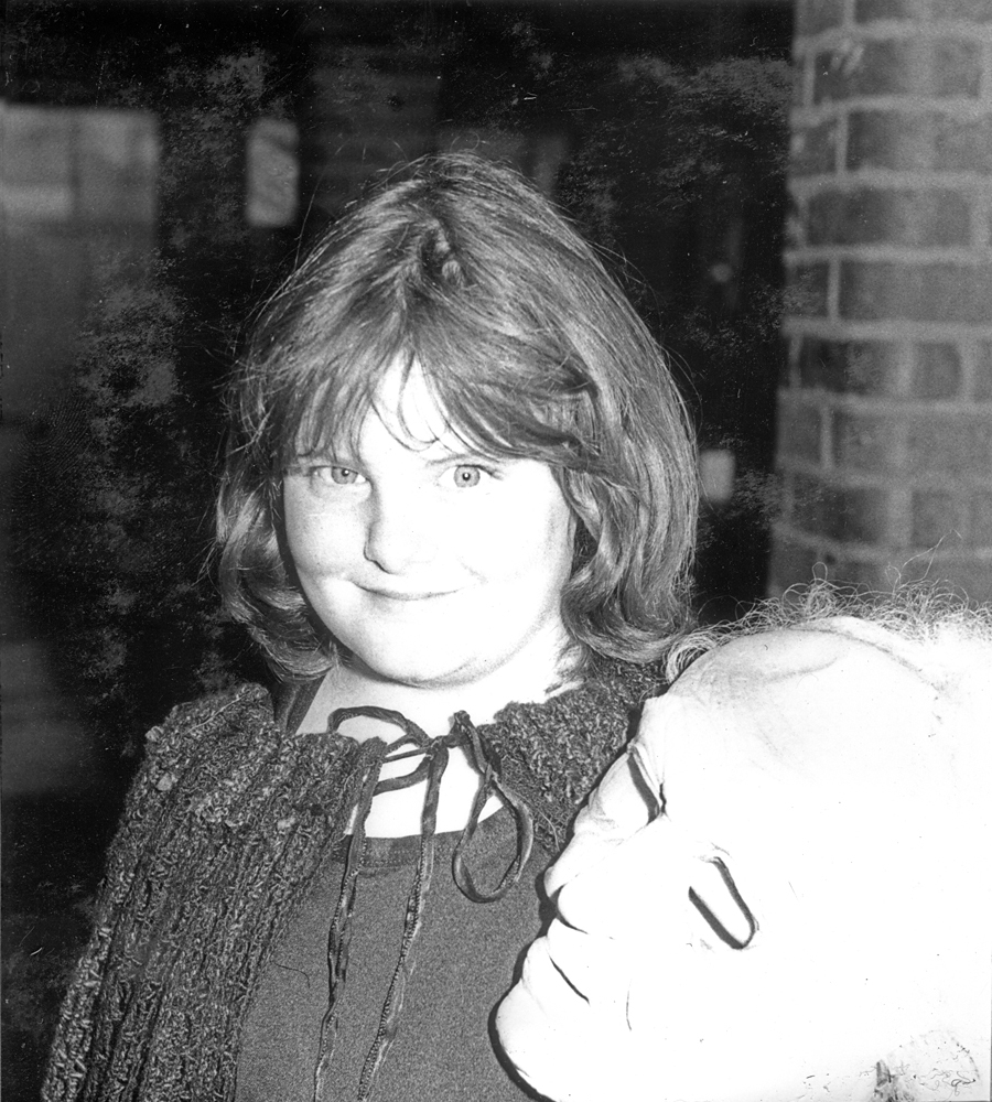 Kerri Allen in a production by the Ipswich Little Theatre's Young Theatricals, 1979