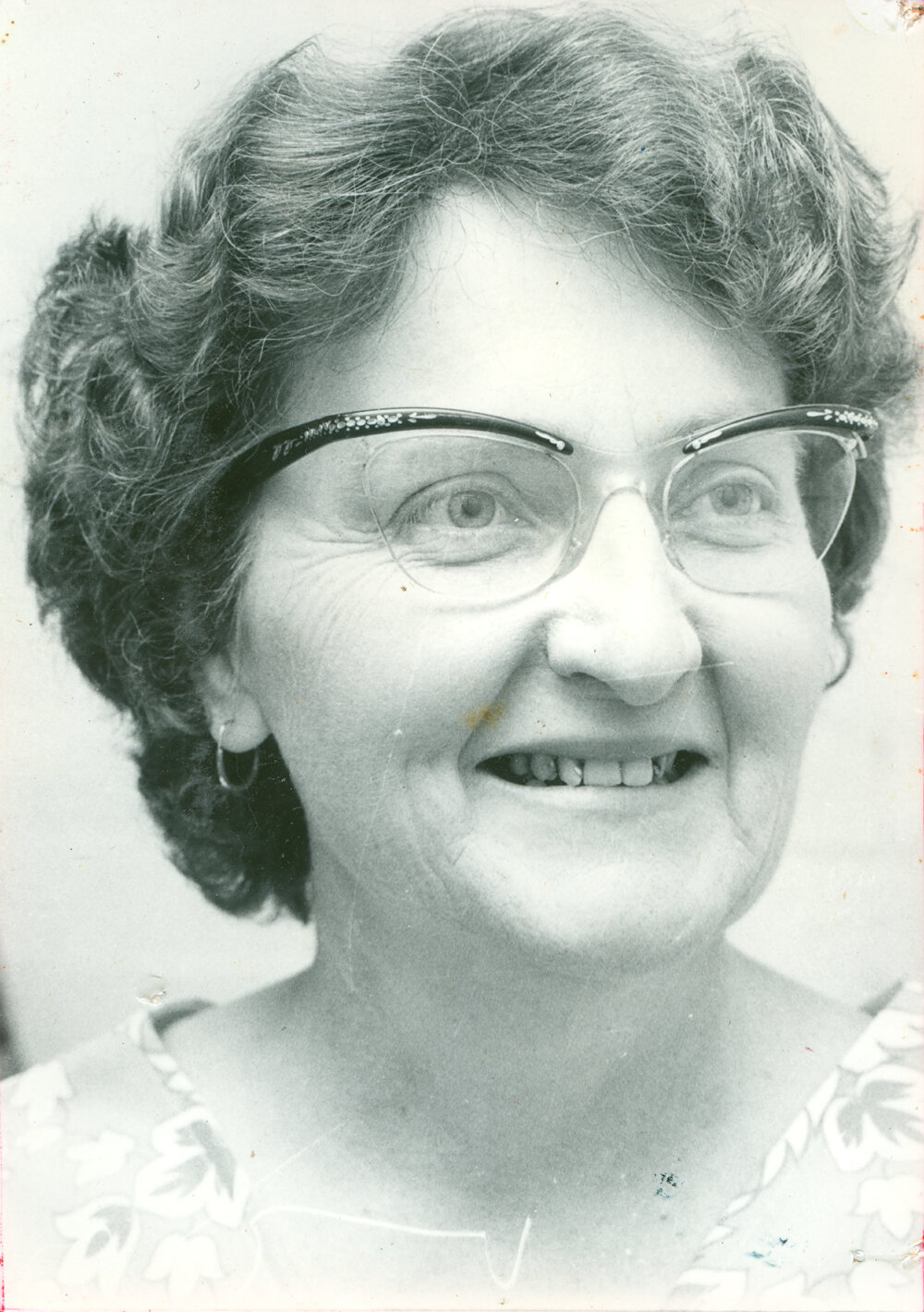 Beryl Johnston, member of the Ipswich Little Theatre, 1970s