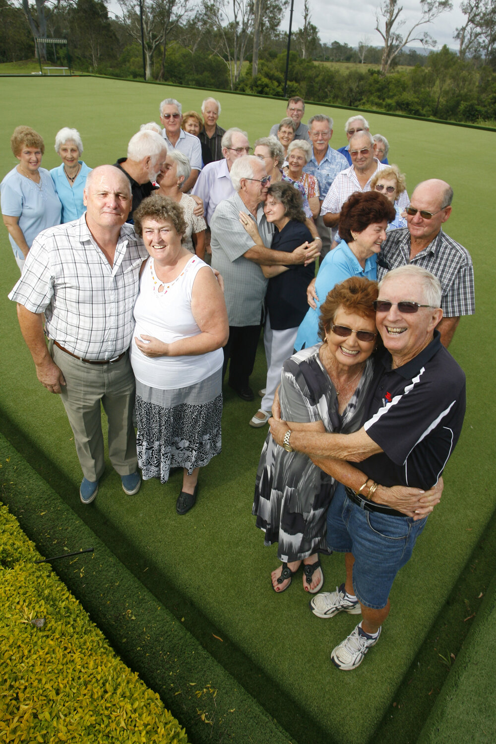 Twenty six couples from Bremer Waters Over 50's Resort will be celebrating their wedding anniversaries of 50 or greater years this year, Ipswich, 8th January 2011 