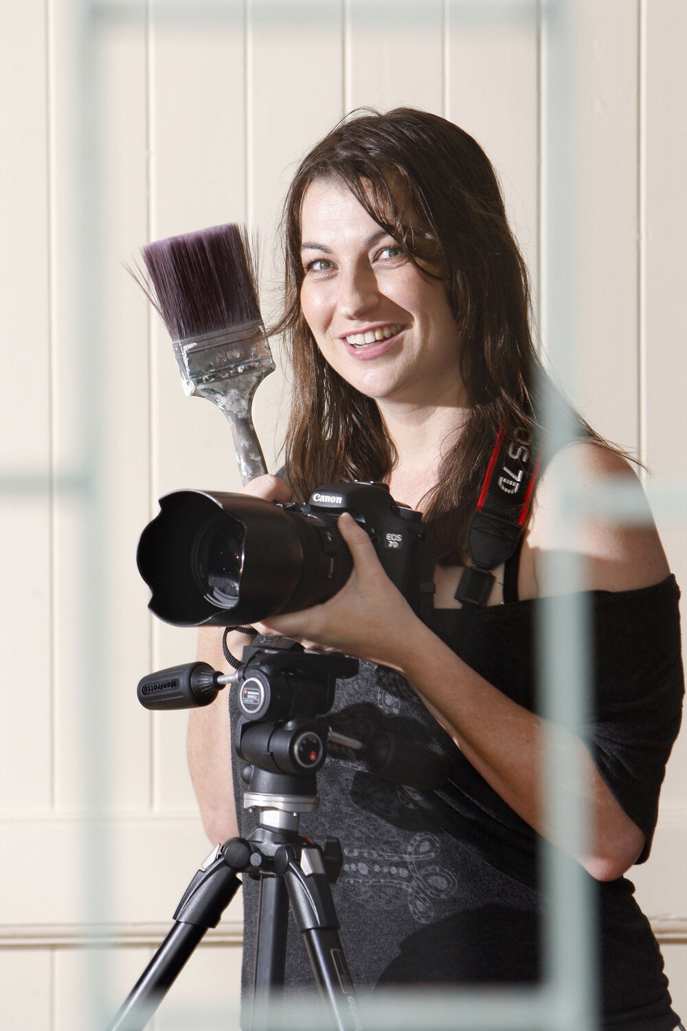 Paula Stone has lodged an entry into the Tropfest short film festival, Ipswich, 8th January 2011 