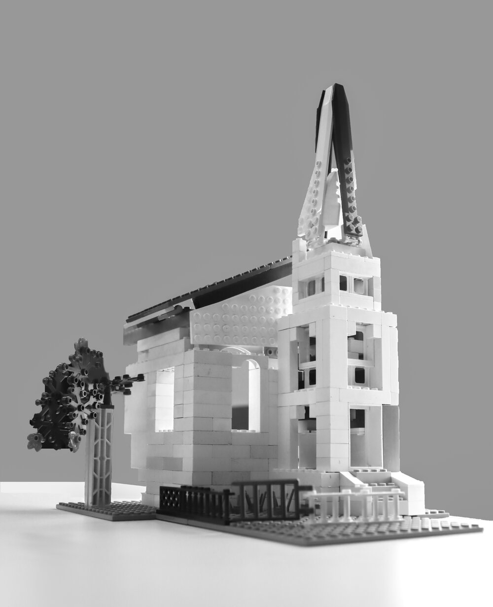 Brickswich version of St Stephen's Presbyterian Church, Ipswich, c.1910