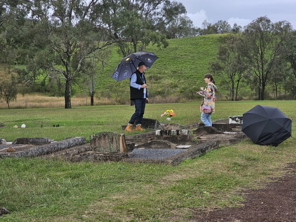 UniSQ Field Day Workshop 2026, Stone Quarry Cemetery