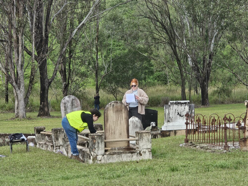UniSQ Field Day Workshop 2026, Stone Quarry Cemetery