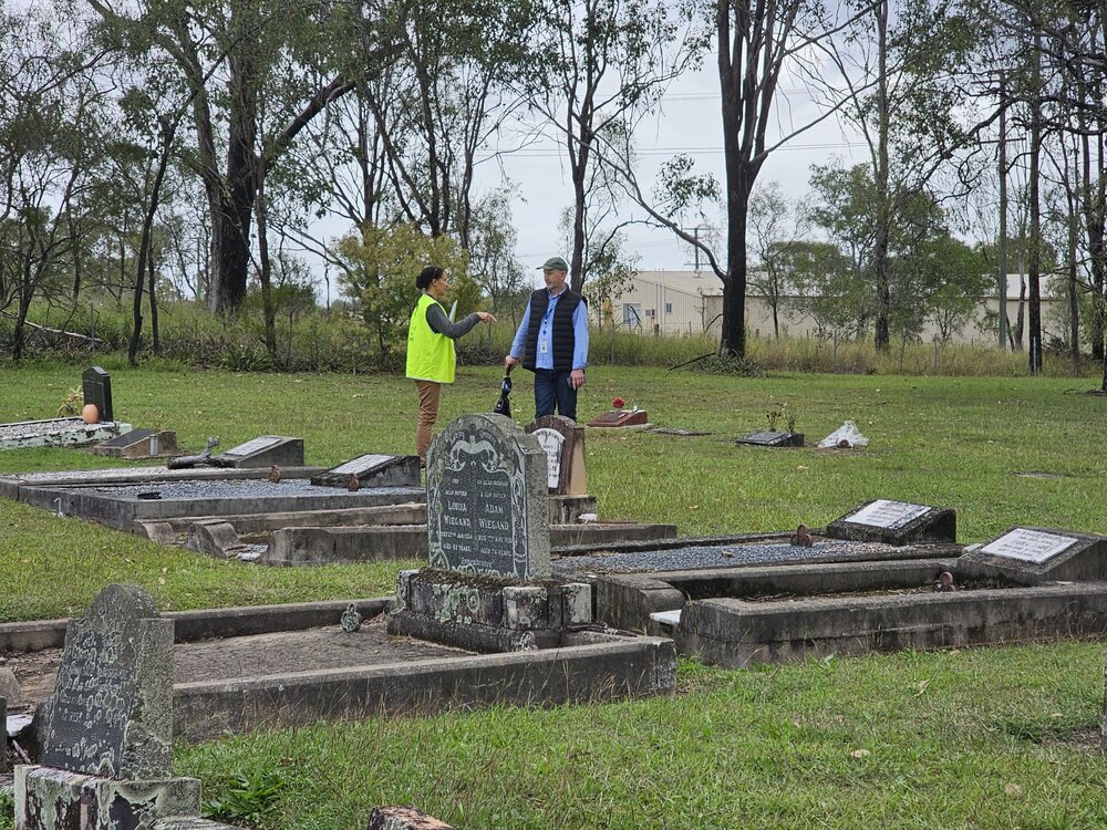 UniSQ Field Day Workshop 2026, Stone Quarry Cemetery