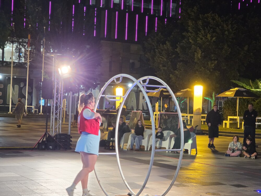 Hannah Cryle, The Big Wheel Show, SPARK Festival, Tulmur Place, Ipswich, June 2026