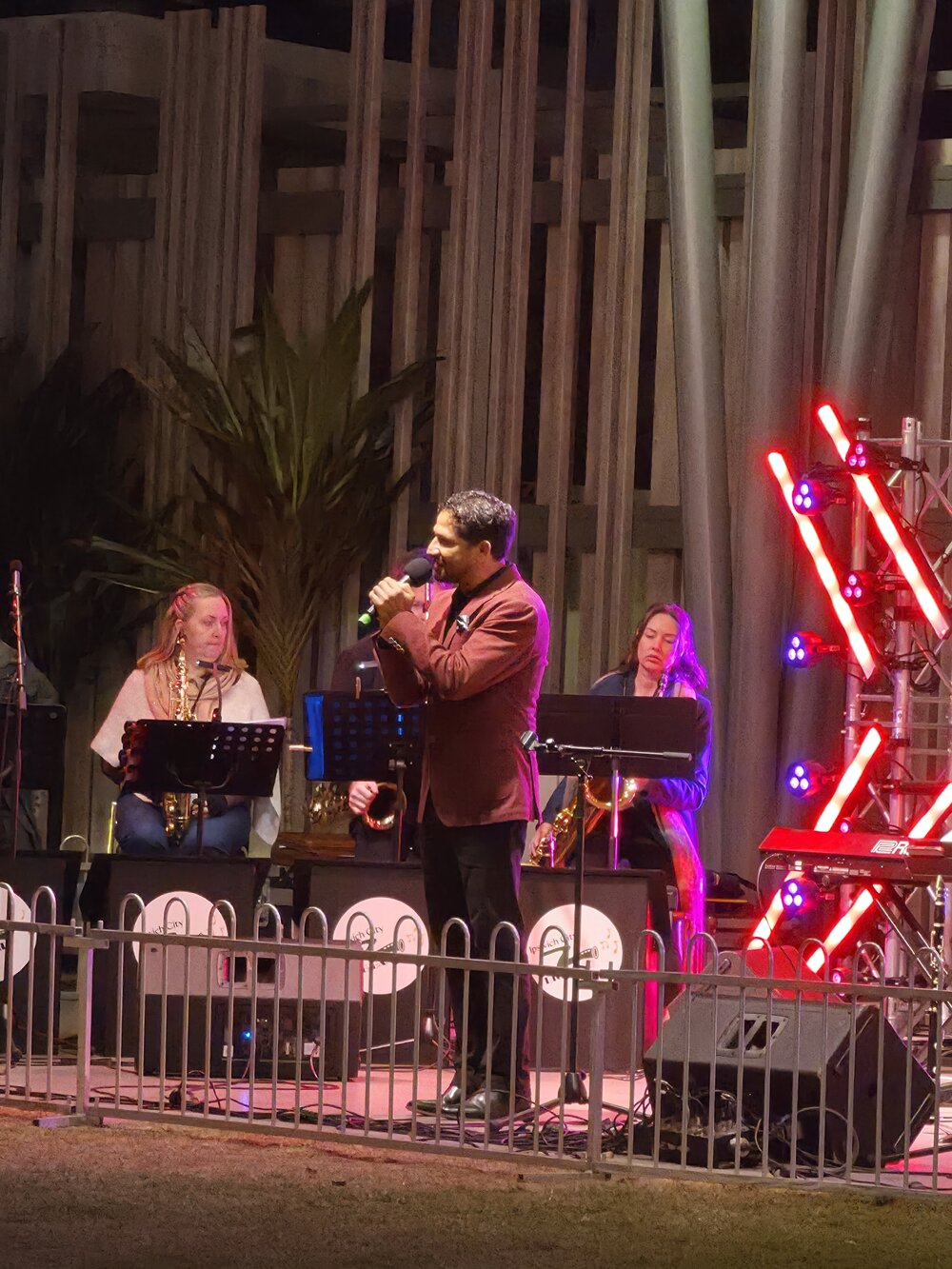 Ipswich City Big Band performing at SPARK, Tulmur Place, Ipswich, July 2026 