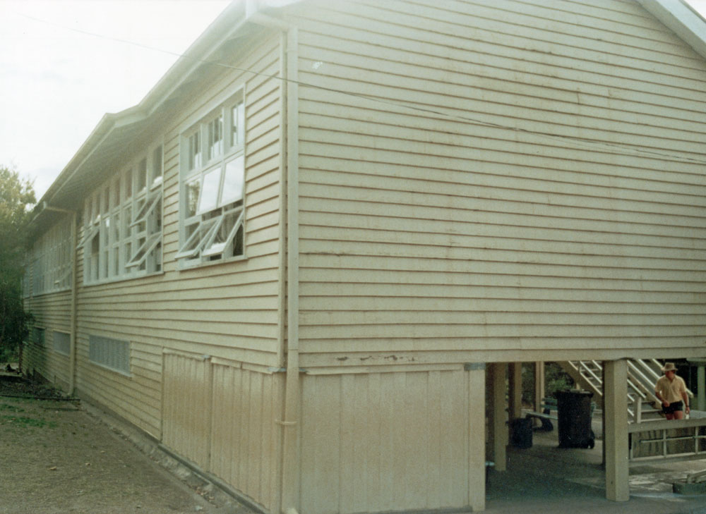 Raceview State School building at 96 Wildey Street, Raceview, Ipswich, 1991