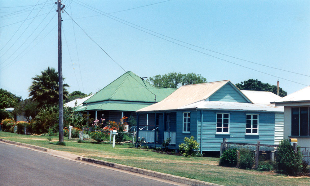 Queen Street, Newtown, Ipswich, 1991