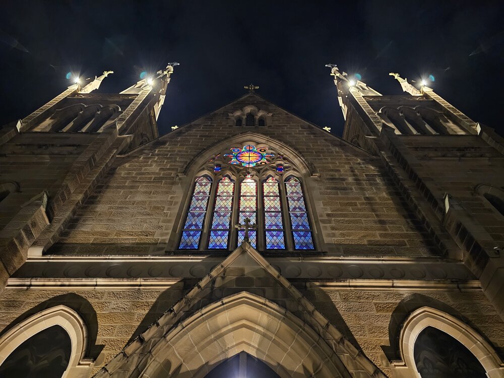 Northern Lights, St Mary's Catholic Church, Woodend, 11 July 2026