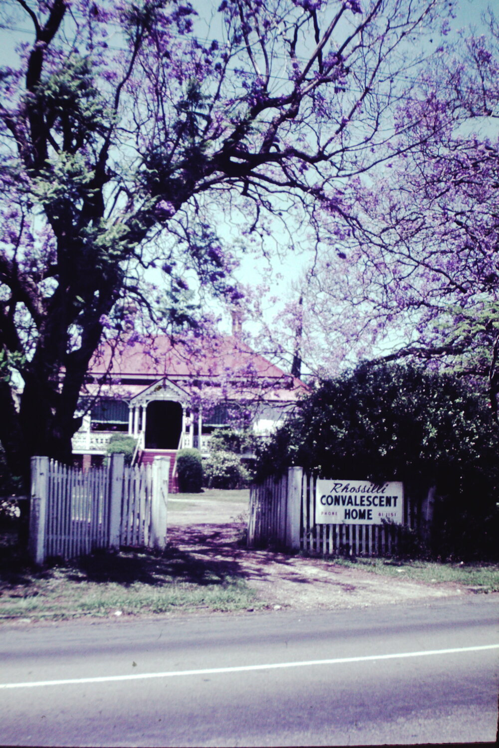 Rhossilli Nursing Home, Brisbane Road, Newtown, Ipswich, 1980s