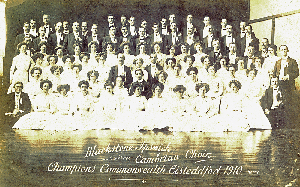 Blackstone Ipswich Cambrian Choir, 1910
