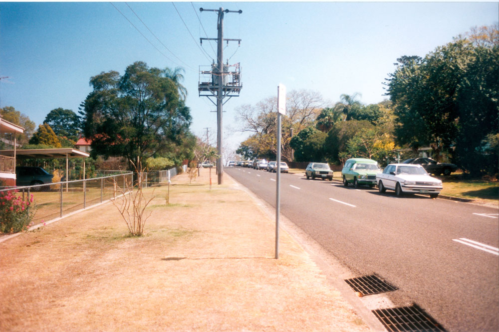Rockton Street, from Whitehill Road to Chermside Road, Newtown, Ipswich, 1991