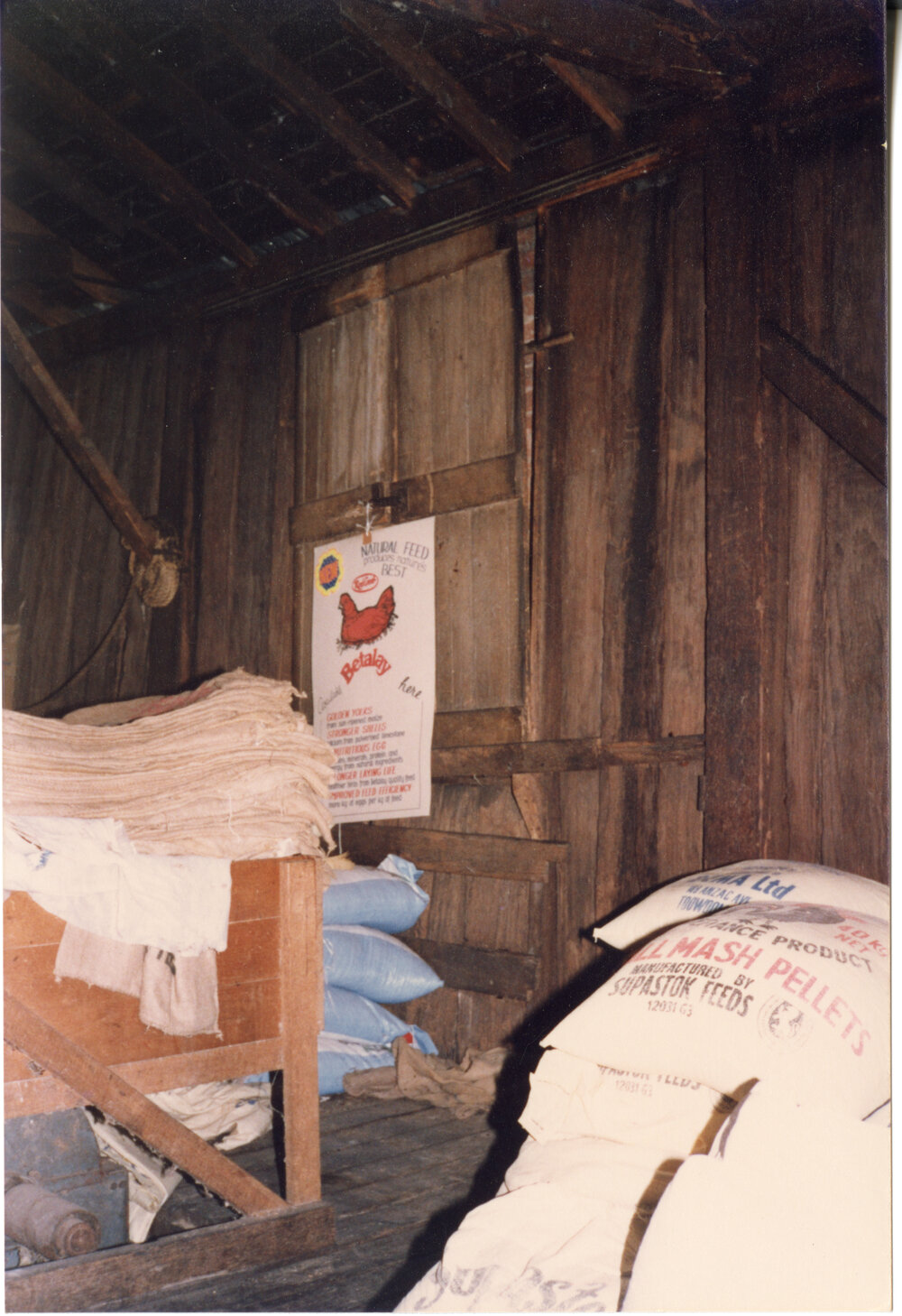 Hand hewn timber boards and stock at Risson's Produce