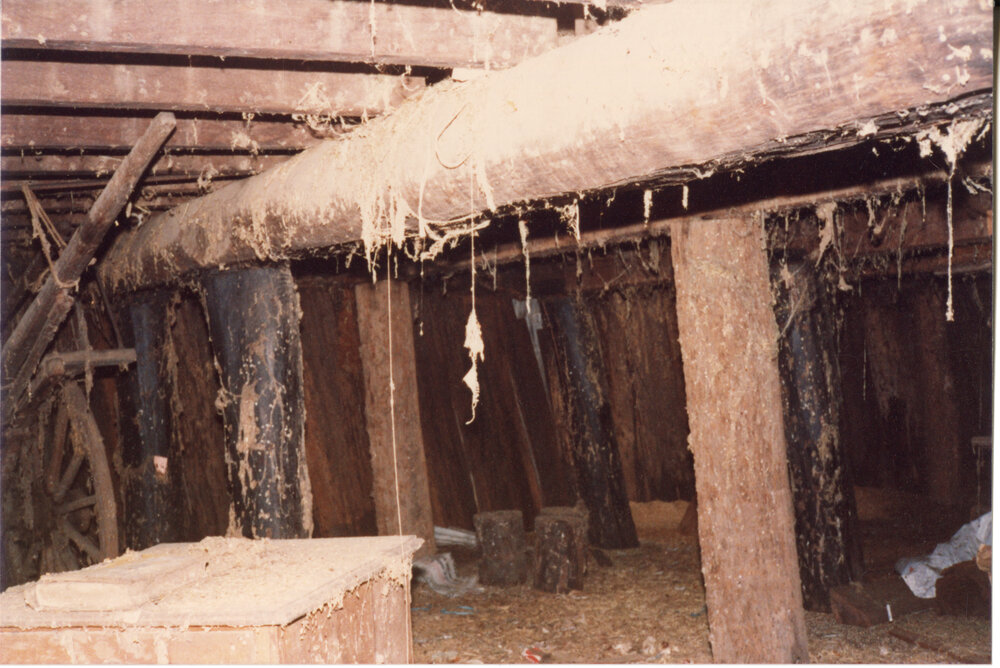 The cellar of Risson's Produce
