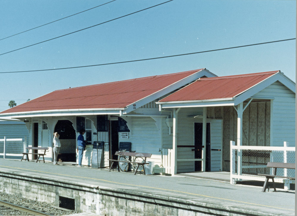 Booval Railway Station, 1A South Station Road, Booval, Ipswich, 1991